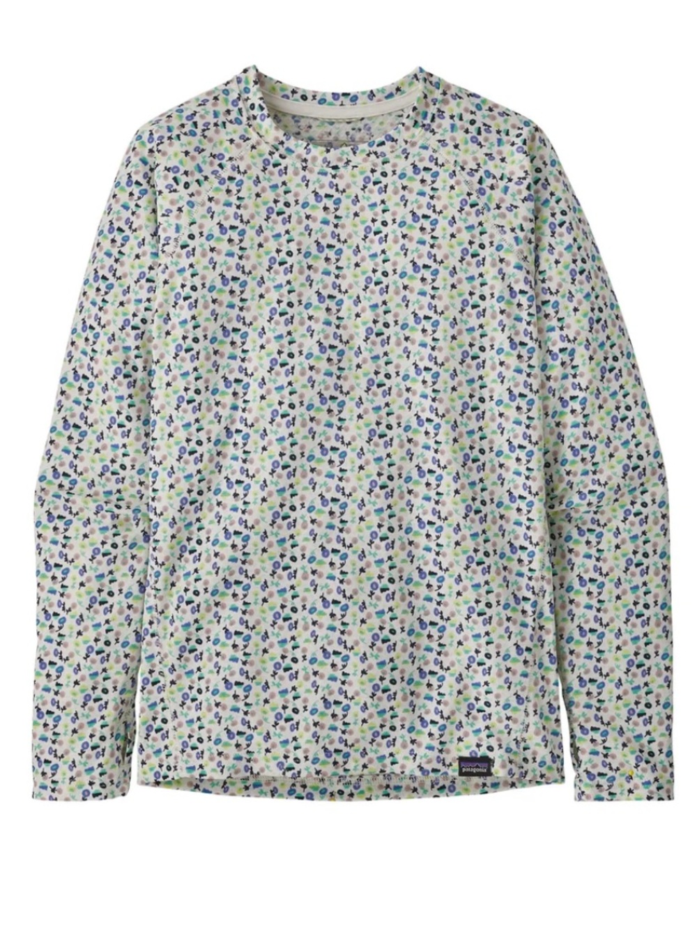 Patagonia Kids Long Sleeve Floral Shirt
